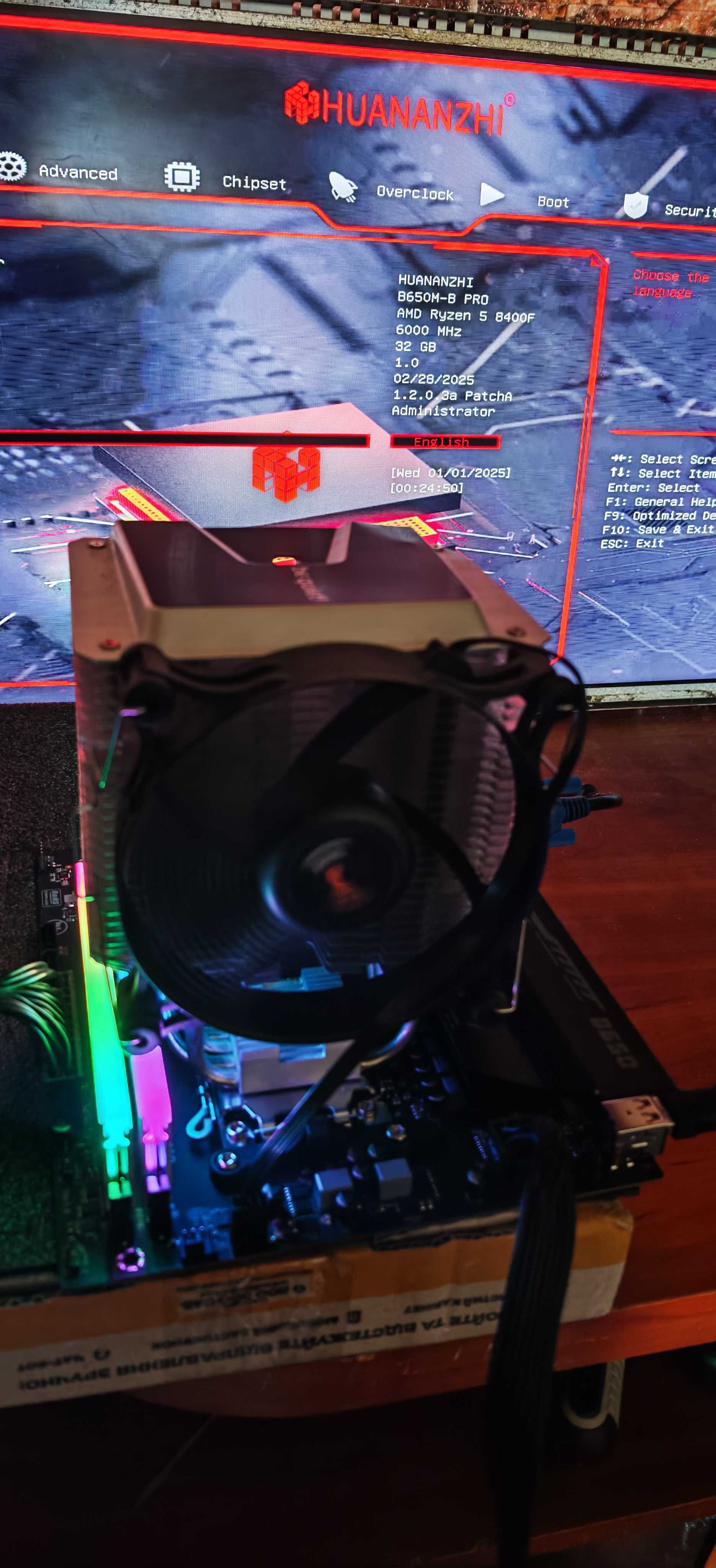 Ryzen 8400F(8700F,7400F)/B650/DDR5 32-48GB 6000MHz Комплект ігровий