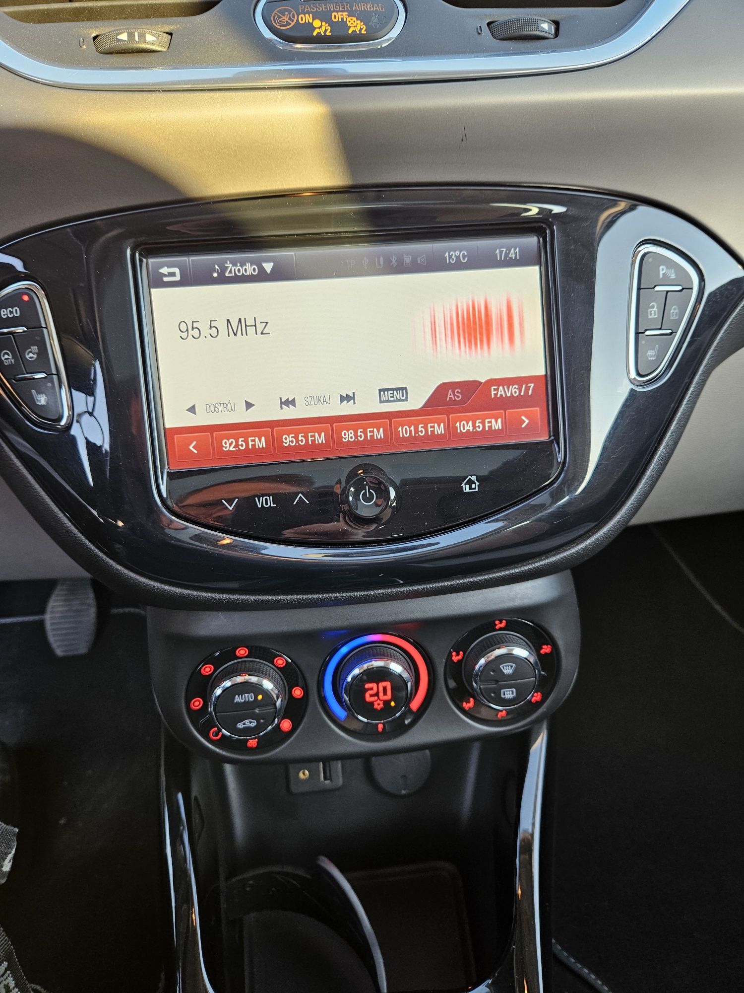 Opel Corsa E 1.4l turbo 101KM, Opc line,  panorama dach