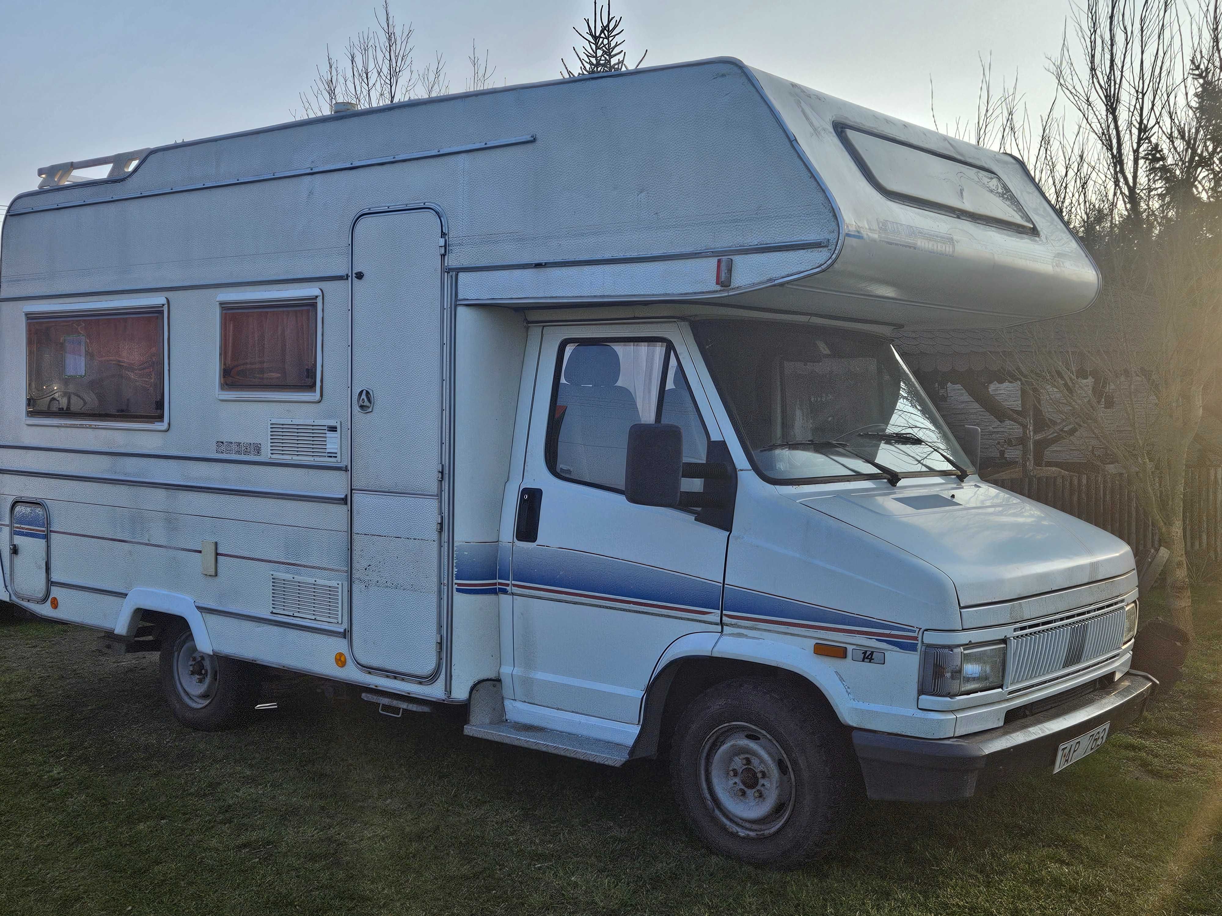 KAMPER Fiat Ducato 1992 rok, zarejestrowany w Polsce