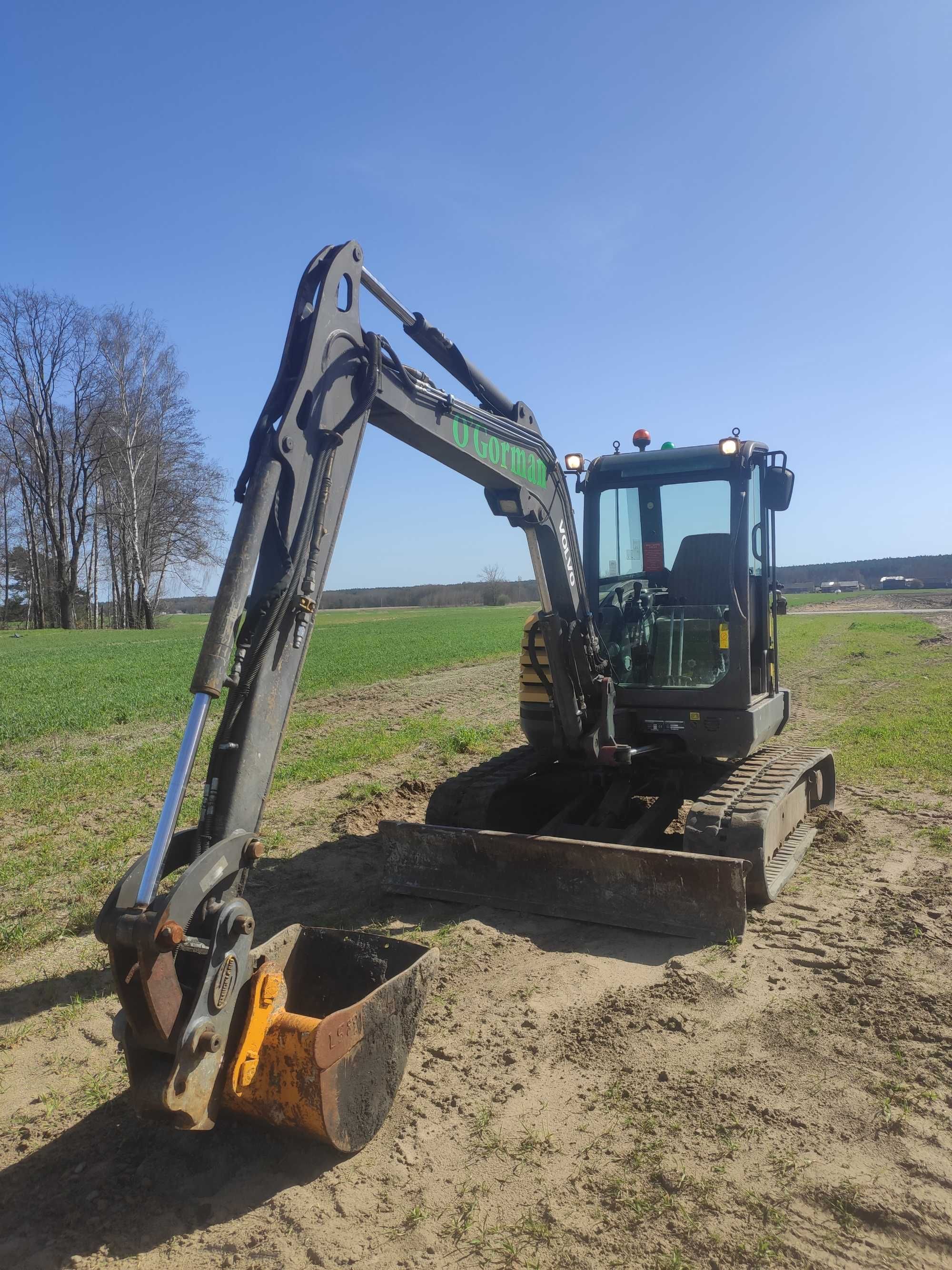 VOLVO ECR48C 2010r szybkozłącze 5T uczciwy sprzedawca