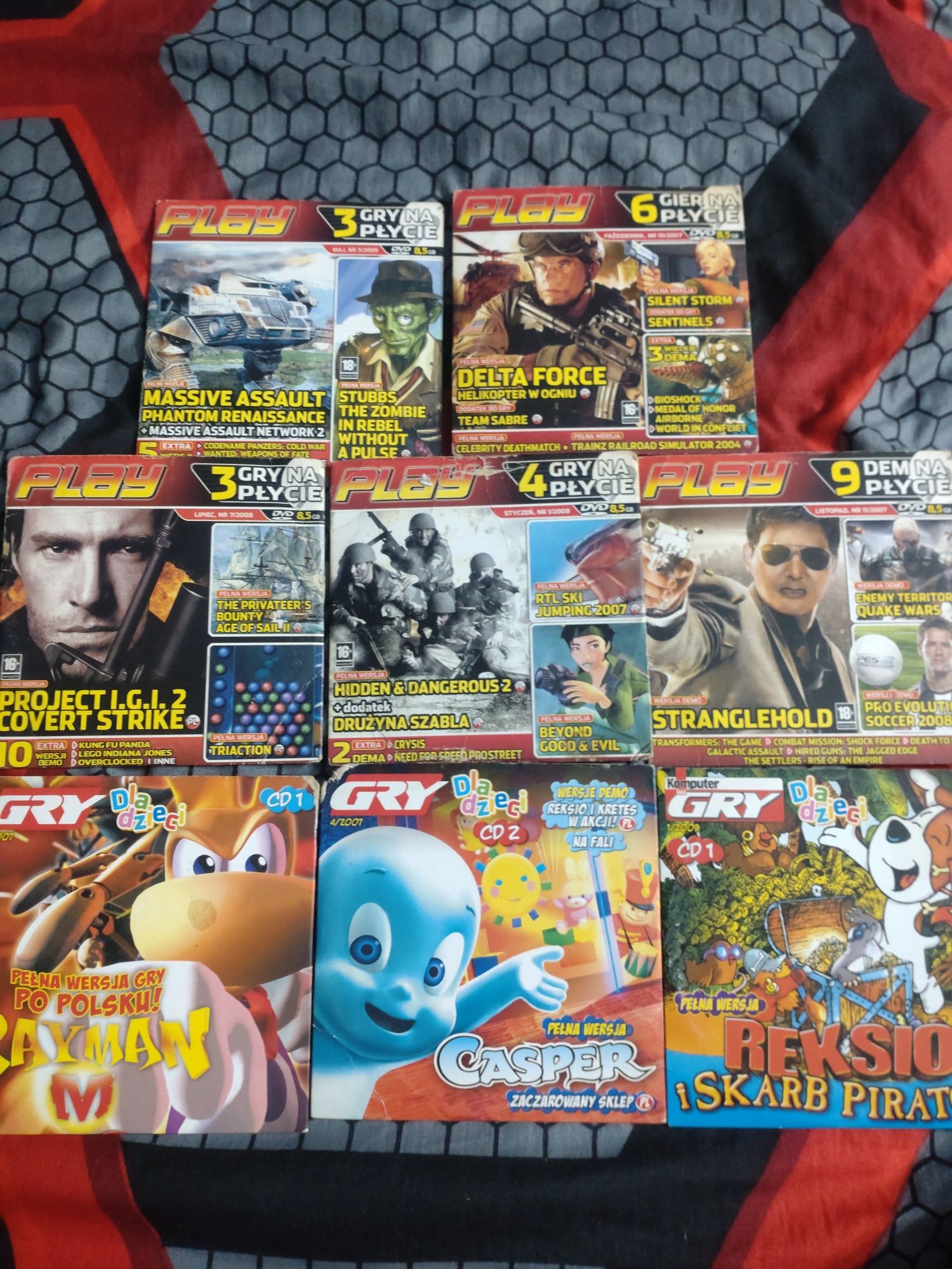 Gry PC CD różności