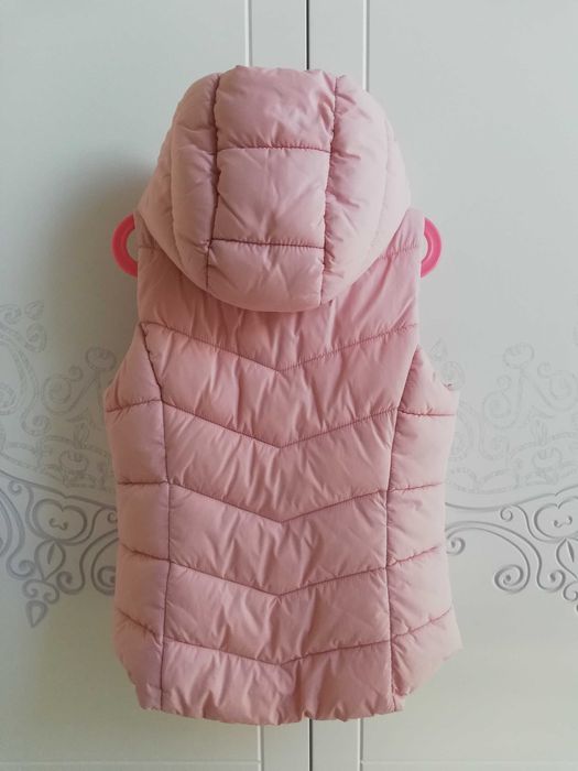Kamizelka bezrękawnik ocieplany H&M rozm 128/134 dla dziewczynki