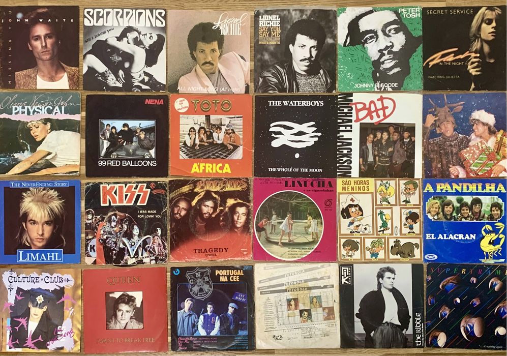 Vendo 42 singles + 12 Lp