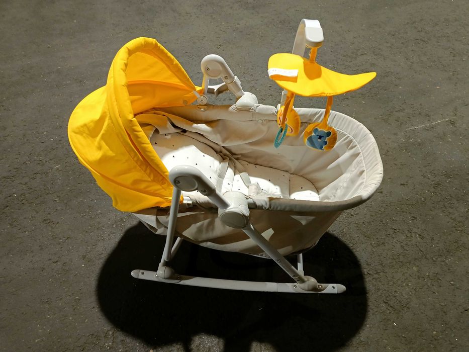 KoŁyska / Huśtawka KinderKraft 5 w 1 Unimo Unimo Up, żółta