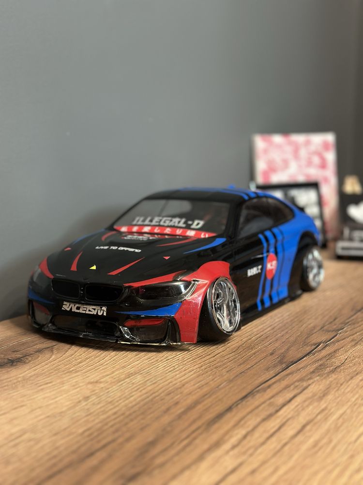 Karoseria 1/10 RC Drift Buda BMW M4 Kyza Raceism Ultrace