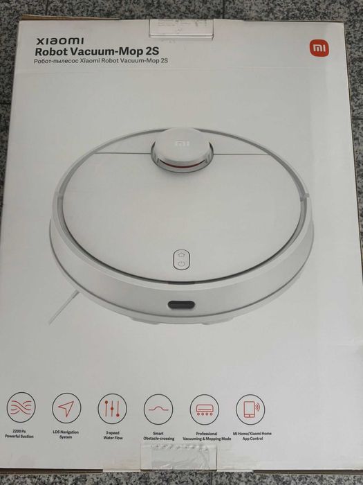 Aspirador Robô XIAOMI Vacuum Mop 2S Branco