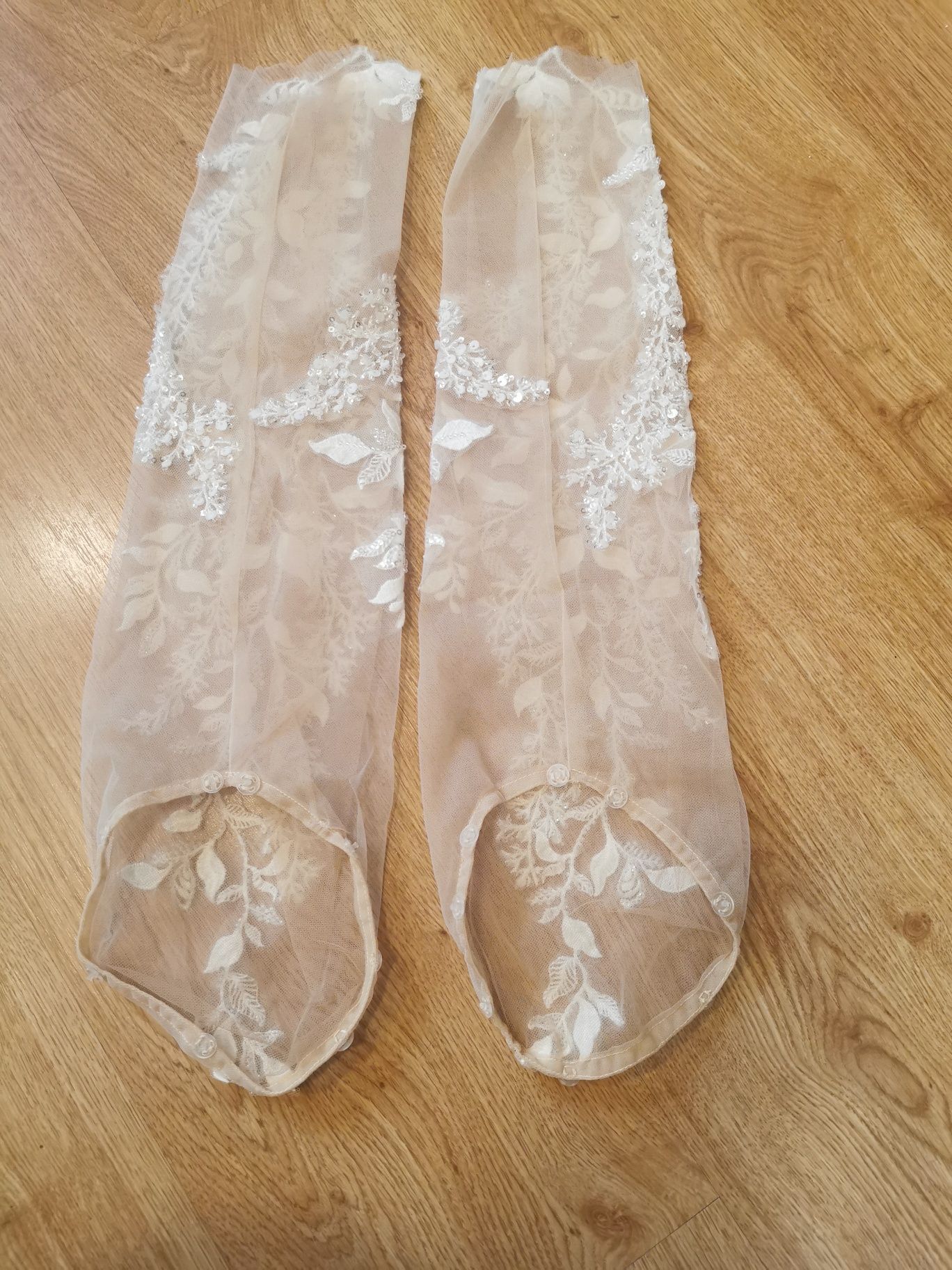 Suknia ślubna dopinane rekawy