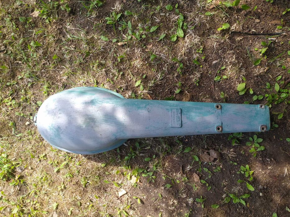 Lampa uliczna z czasów PRL
