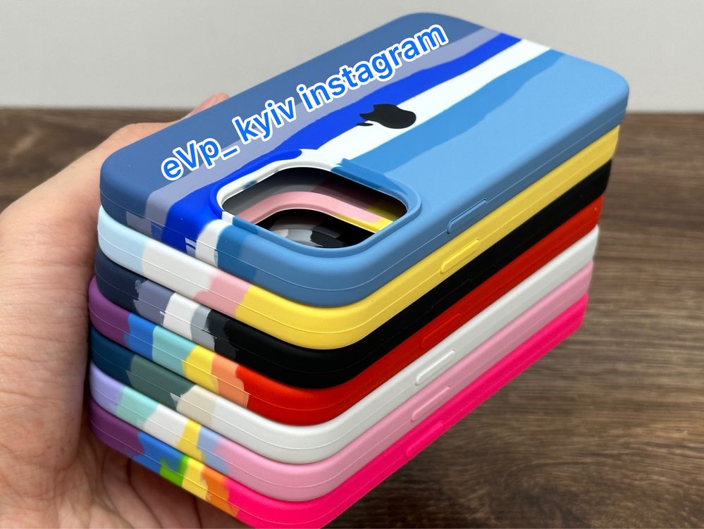 Чохол IPhone 13 Pro / 13 Pro Max Rainbow чехол айфон Про Мак