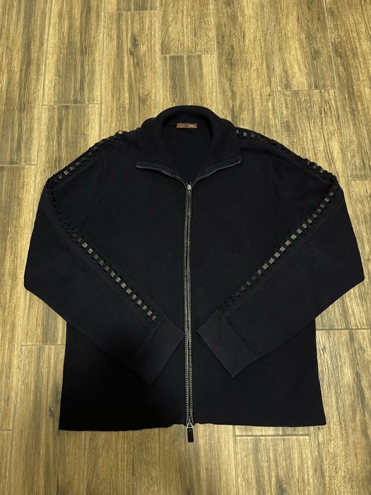 В’язанный свитер Bally | В’язаная zip Loro Piana |