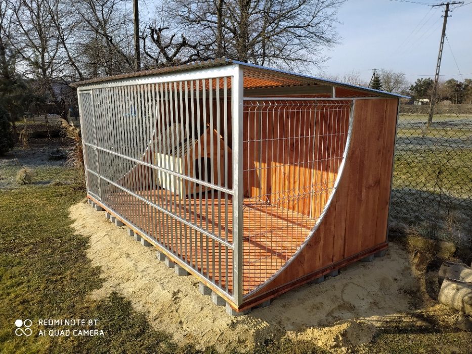 Kojec dla psa klatka box 4x2 ocynkowany premium "ŁEZKA"