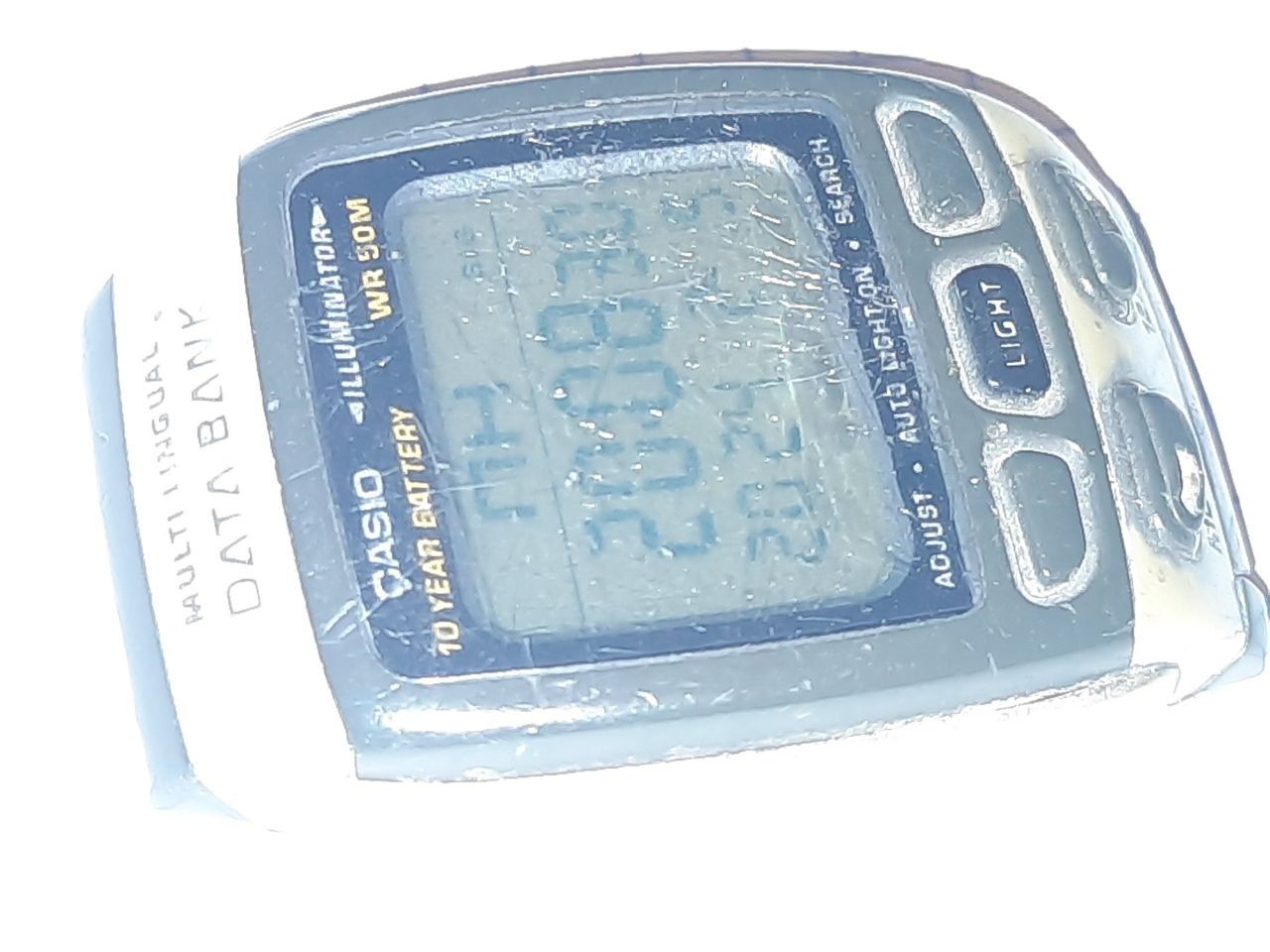 Редкие часы электронны винтажные Casio Illuminator DB-37H.