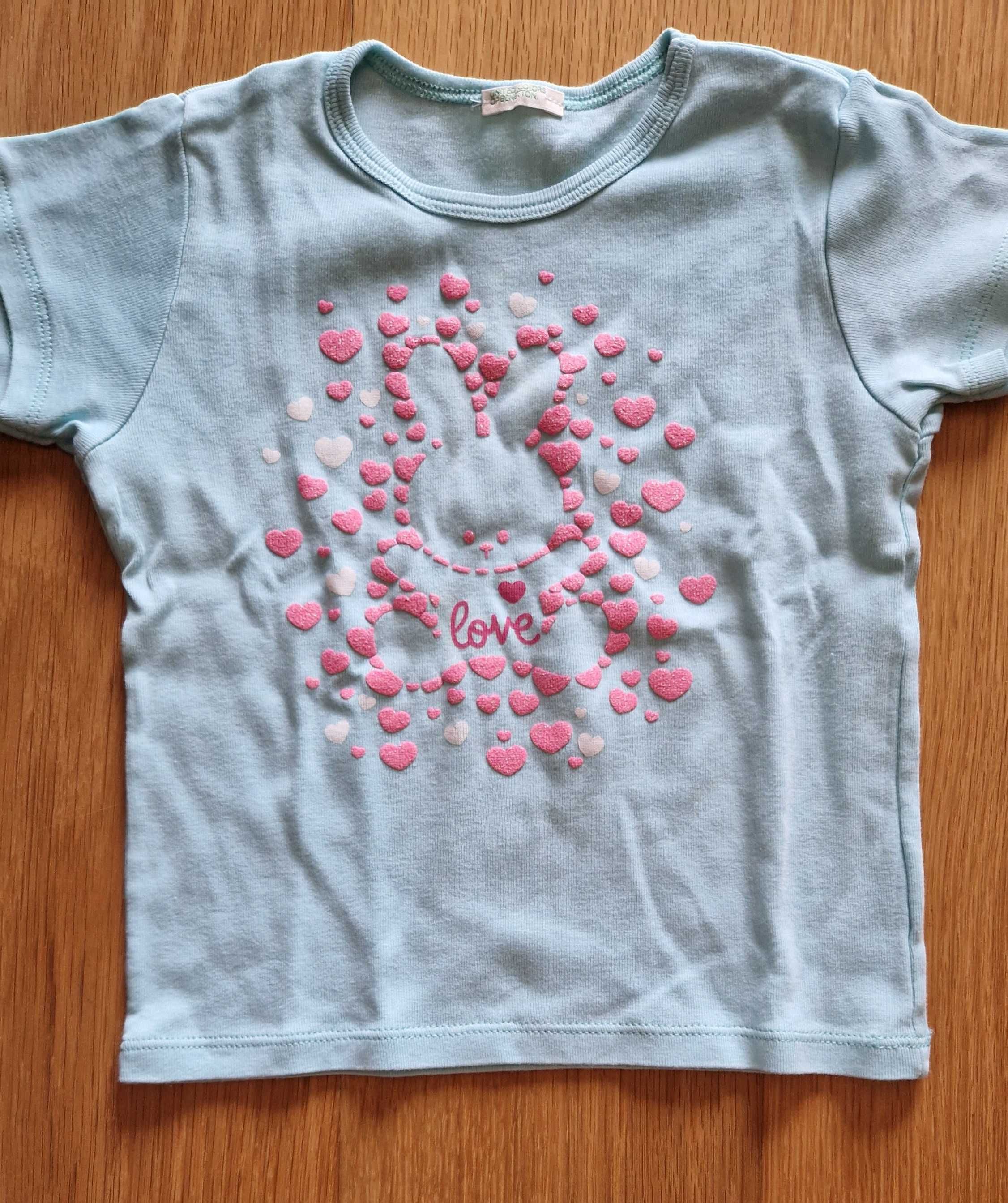 Tshirt de Menina Tamanho 2 Anos - Benetton