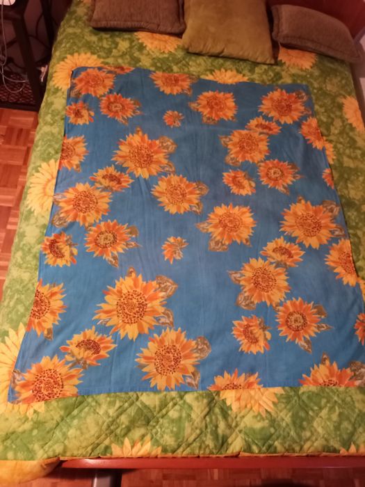 Ogromna chusta szal słoneczniki