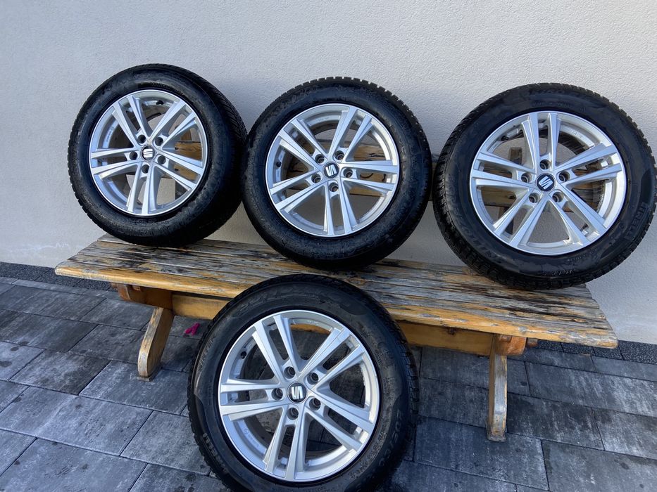 Alufelgi Seat 5x112 Zima 205/60/16