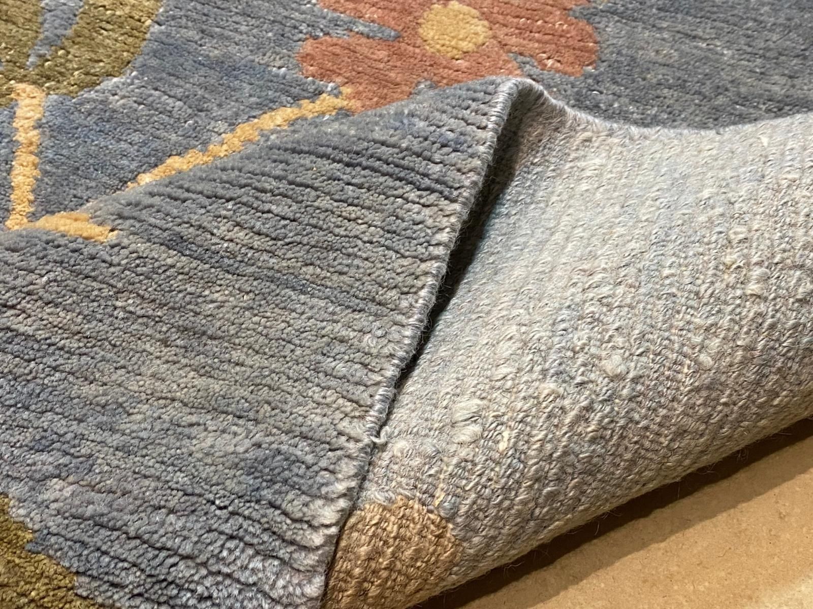 Kaszmirowy dywan z Nepalu 147 # 73 Ręcznie tkany wełniany - naturalny