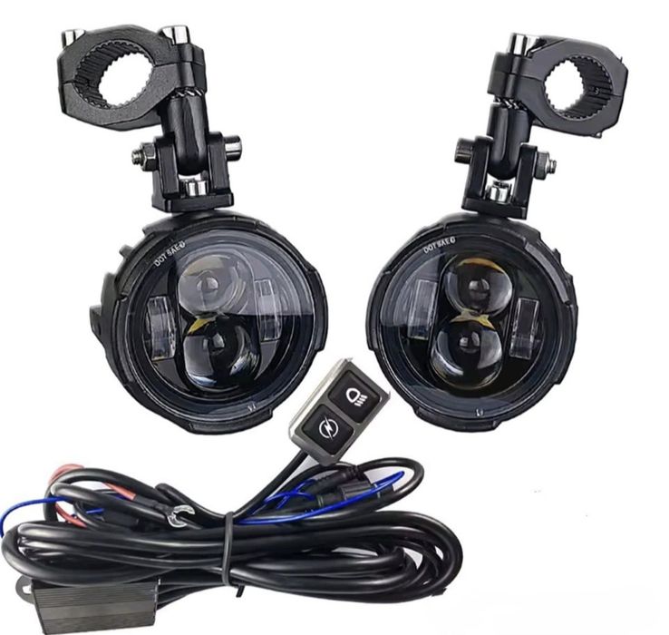 Дополнительные LED фары для мотоциклов, квадроциклов.