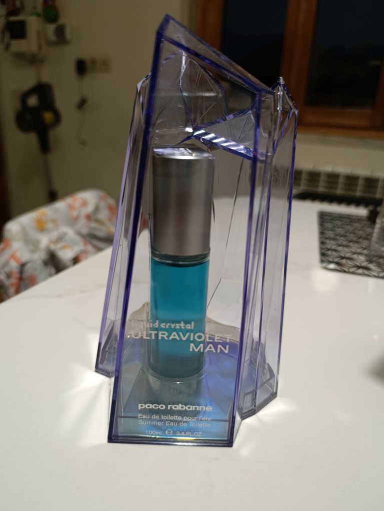 Perfume Paco Rabanne ULTRAVIOLET LIQUID CRYSTAL ainda lacrado e caixa