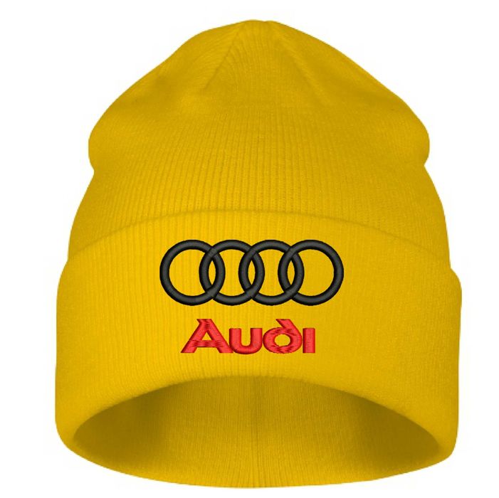 CZAPKA zimowa z haftem AUDI na prezent audi
