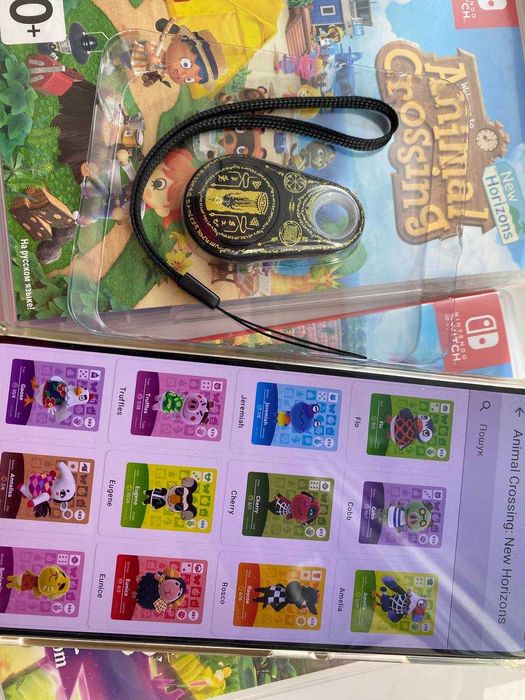 Брелок Amibo. Animal Crossing (AmiboLink для Nintendo Switch 1/2)