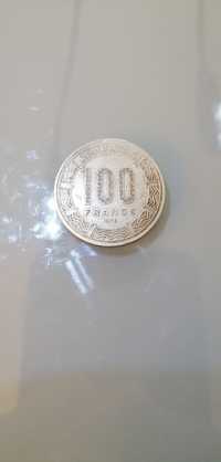 Moneta 100 francs 1975 Cameroun