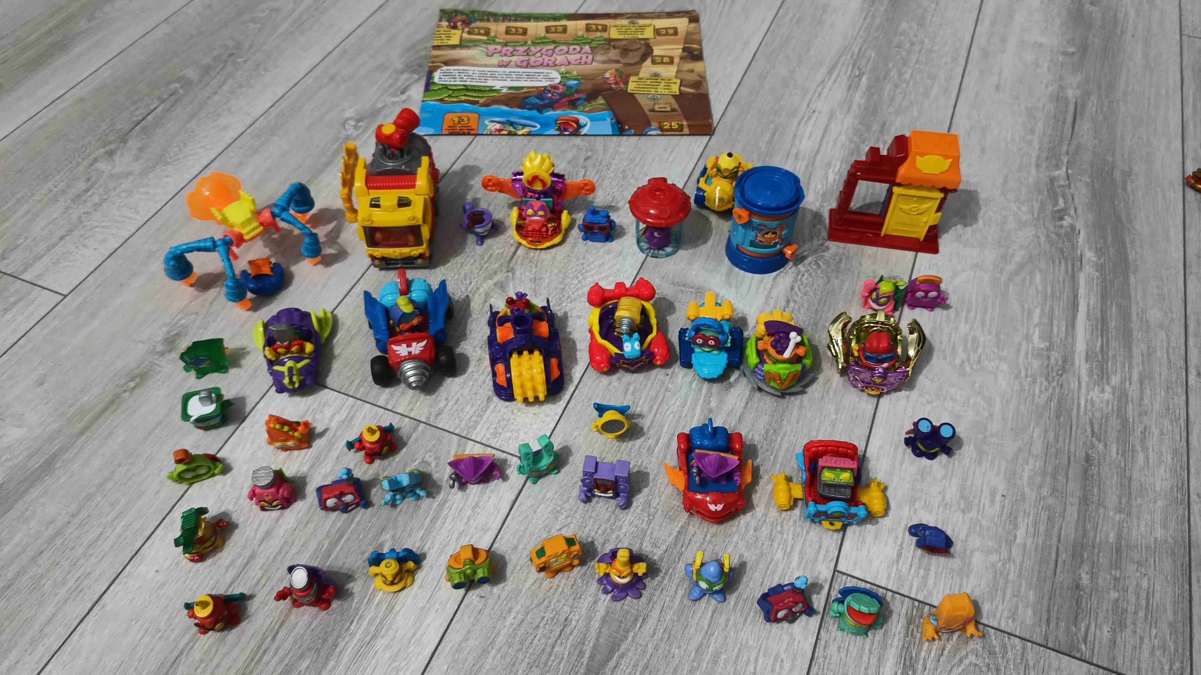 Zestaw super zings pojazdy