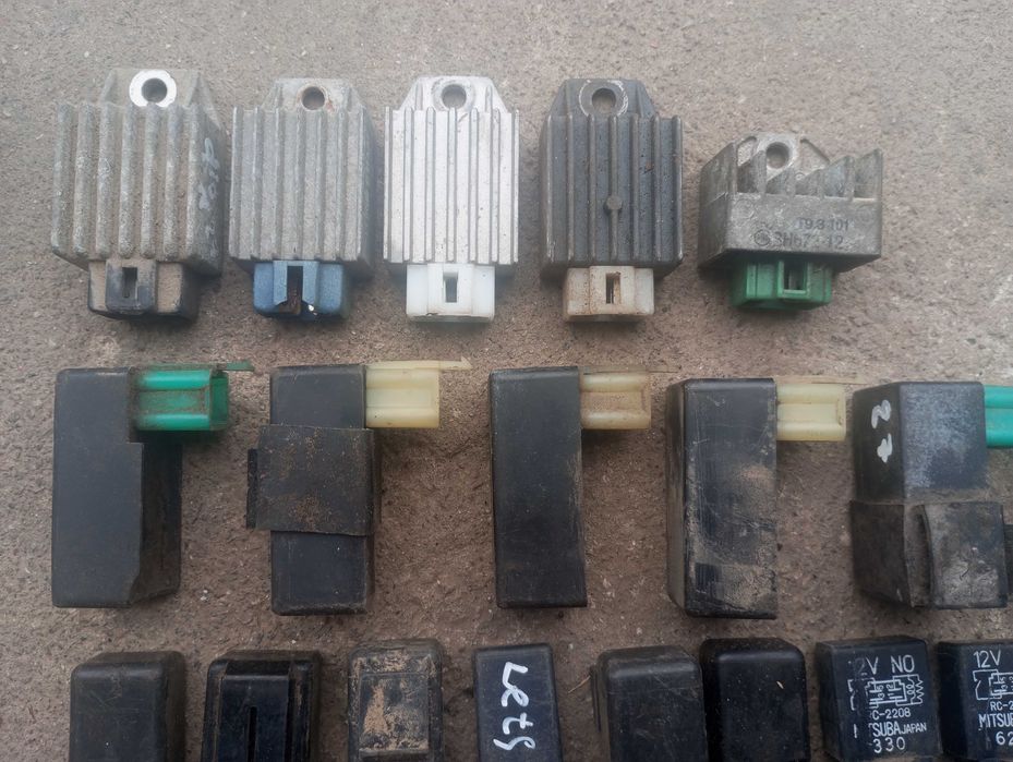 реле напруги, стартера, поворотів Honda Dio,Suzuki lets,Address,Yamaha