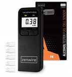 ALKOMAT Elektrochemiczny z Wyświetlaczem LCD Zenwire F4 z 5 ustnikami