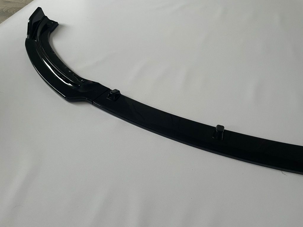 BMW F30/F31 SPLITTER dokładka zderzaka zwykły zderzak czarny połysk