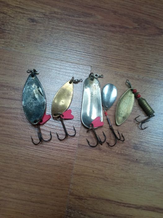 Stare przynęty wędkarskie