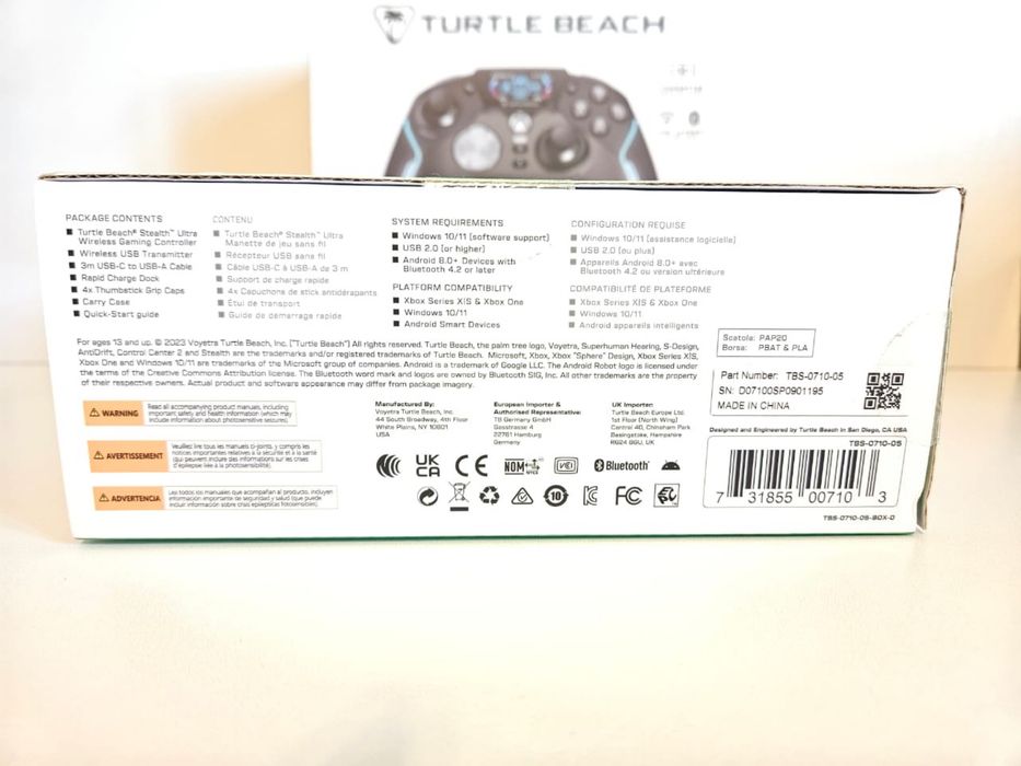 Бездротовий геймпад Turtle Beach Stealth Ultra Xbox PC
