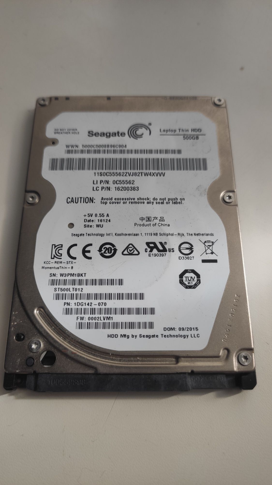 Жесткий диск Seagate 500GB 2.5 SATA II ST500LT012