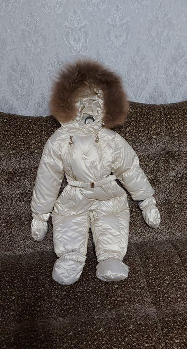 Зимовий комбінезон трансформер. Розмір 80 - 86