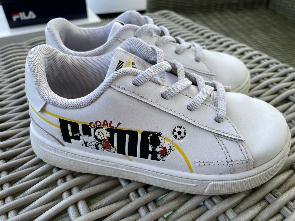 Adidasy białe puma peanuts