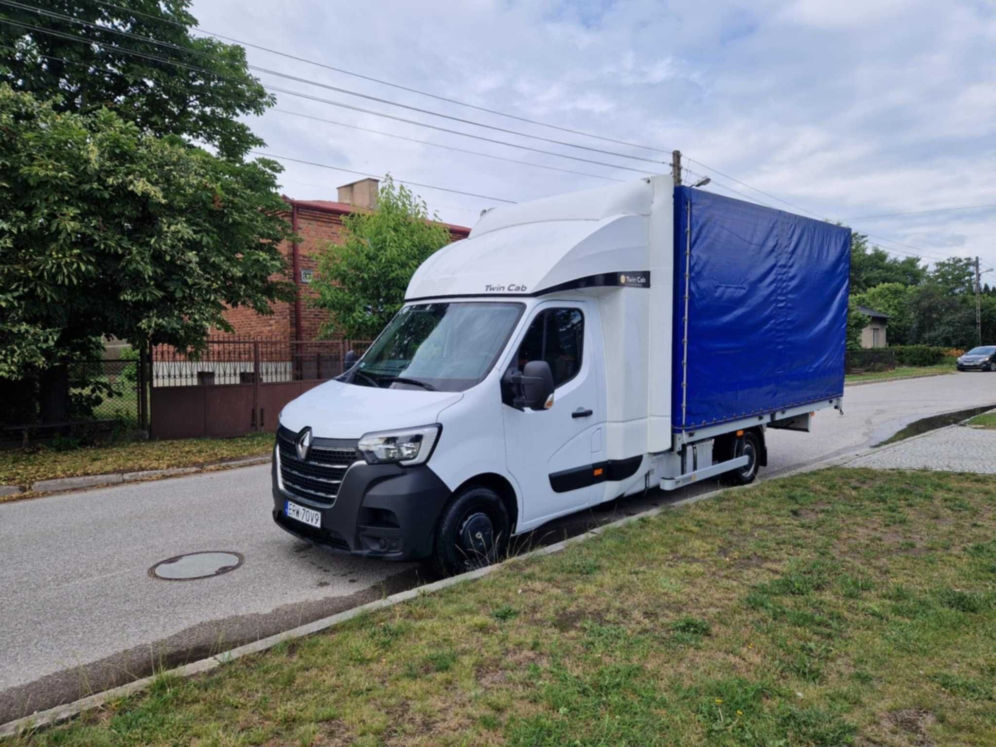 Renault Master Wejkama Twin Cab poduszki pneumatyczne 10 EP webasto