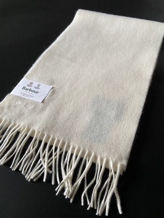 Новий красивий шарф з вовни Barbour