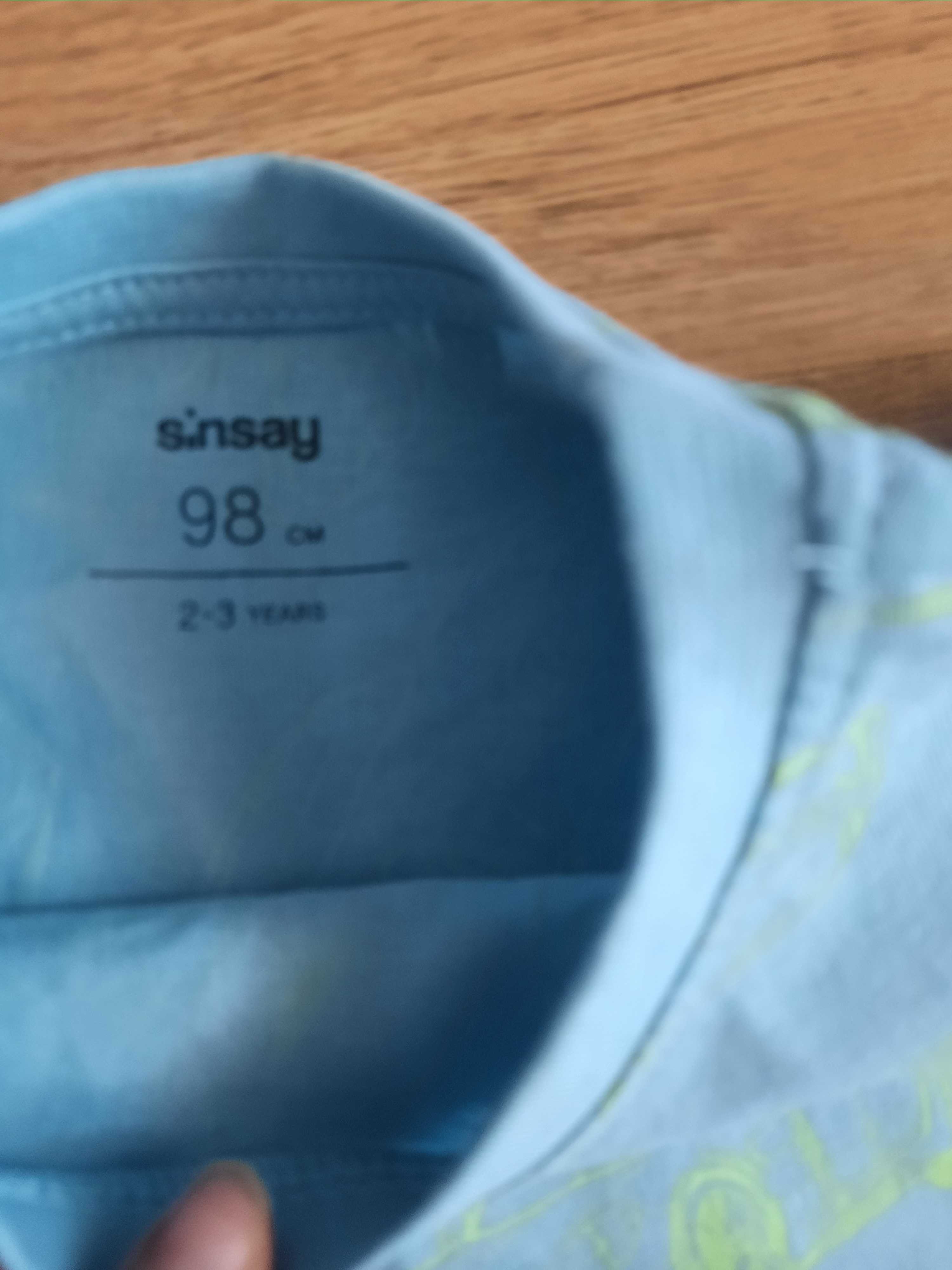 Spodenki dresowe + koszulka 98 cm Sinsay chłopięce