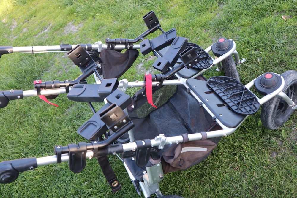 Wózek Bliźniaczy Rok po roku TFK Twin Adventure Premium Line