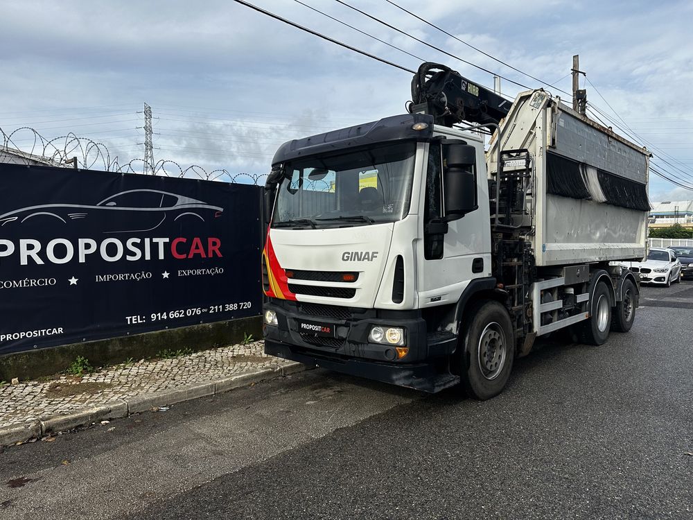 IVECO GRUA E BASCULANTE APENAS 180.000Km ##OPORTUNIDADE##