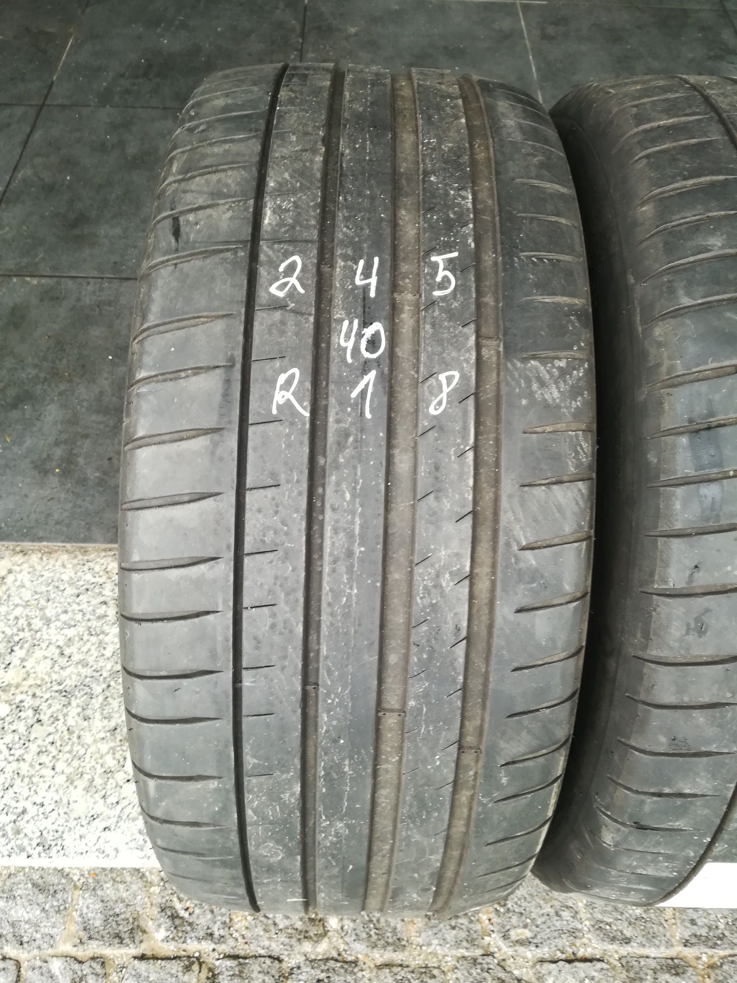 2 pneus 245 40 r18 Michelin