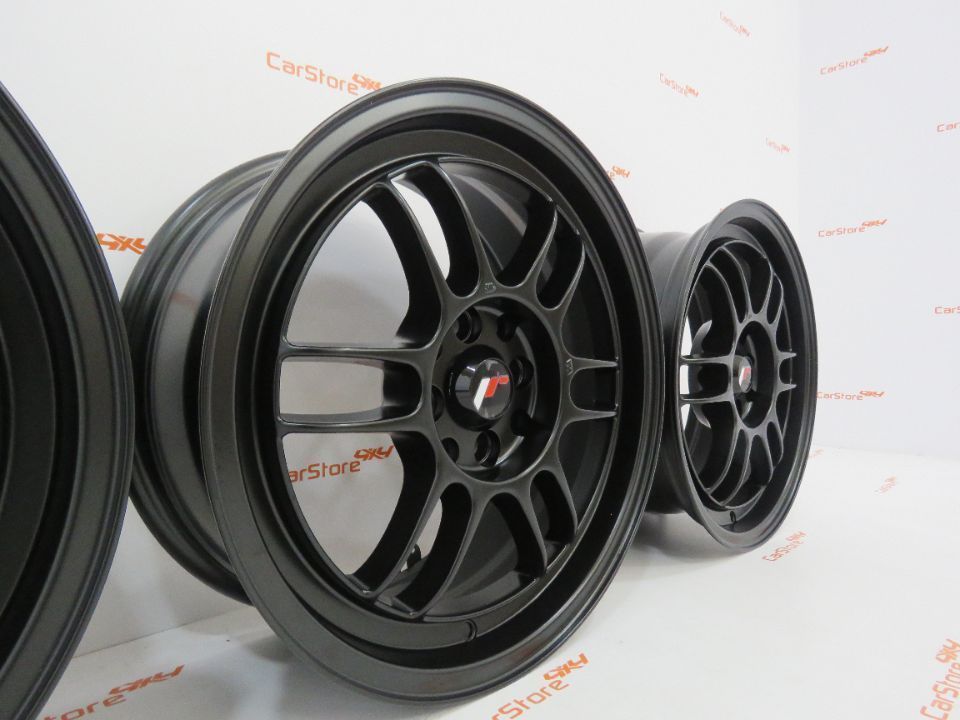 Jantes Japan Racing JR7 16x7 ET38 4x100/114 Matt Black