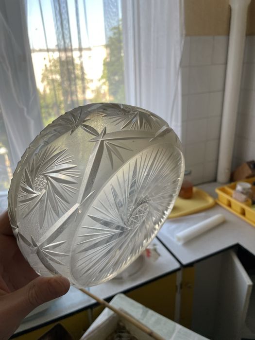 Misa miska kryształowa salaterka kryształ julia PRL ząbkowice