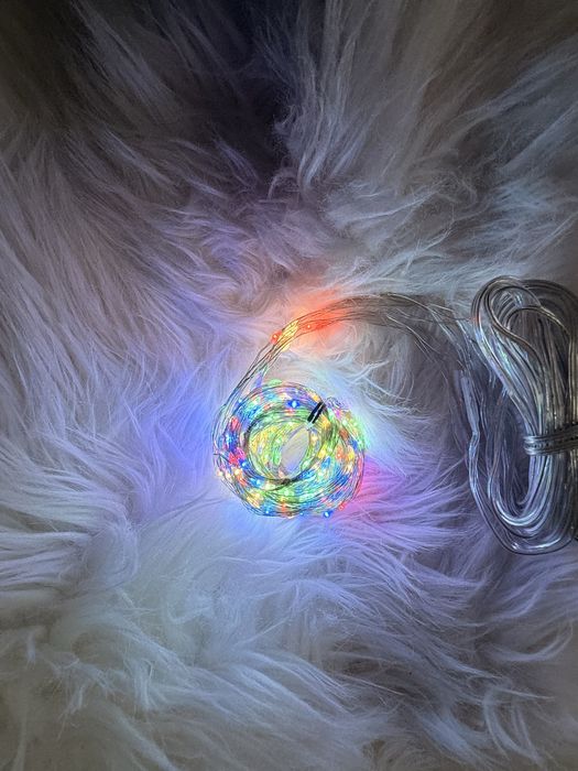 Kurtyna świetlna 3x3 300leds kolory neonowe