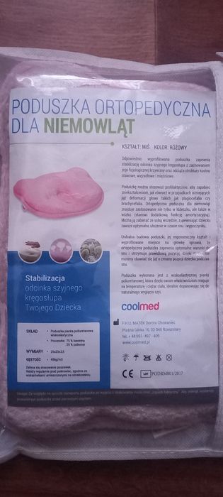 Poduszka ortopedyczna dla maluszka