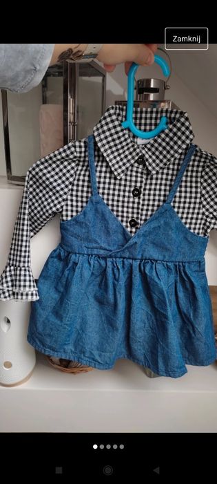 Sukieneczka niemowlę 3-6 ms