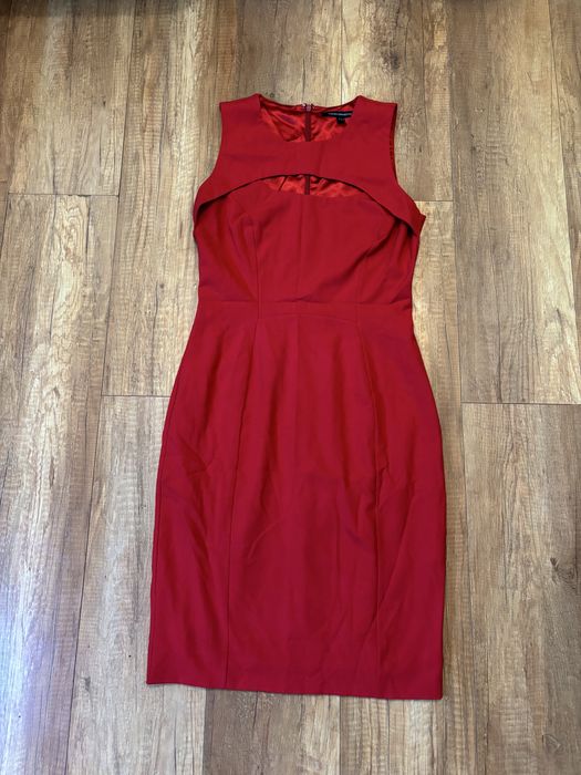 Czerwona sukienka M/L