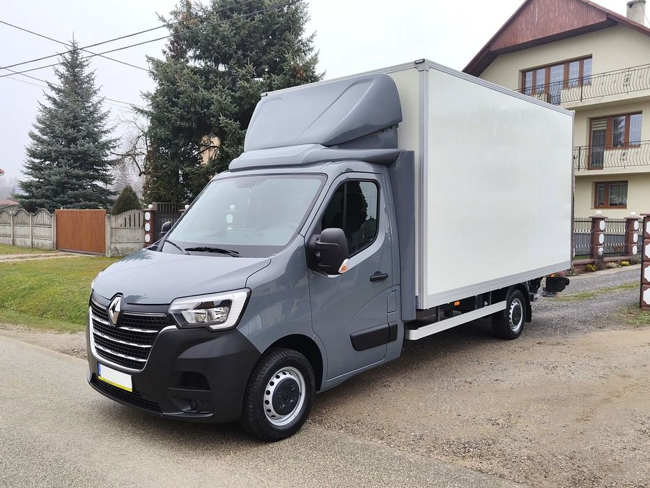 Renault MASTER 2.3DCI 165KM** WINDA DHOLLANDIA + Kontener 8-EuroPalet** UDT- ważne 11.2028** POLSKI SALON** 110 TYŚ KM** DMC do 3.5T kat.B**