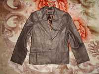 Кожаная куртка пиджак «Green House» (р.L Leather натуральная кожа)