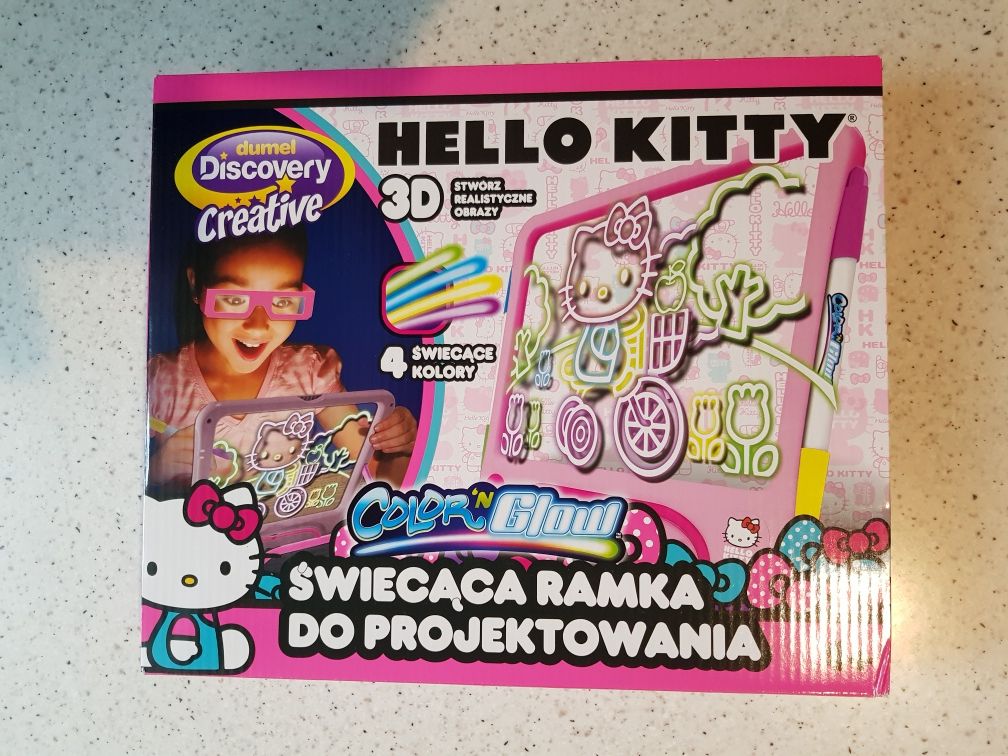Ramka do projektowania, zestaw do malowania Hello Kitty 3D