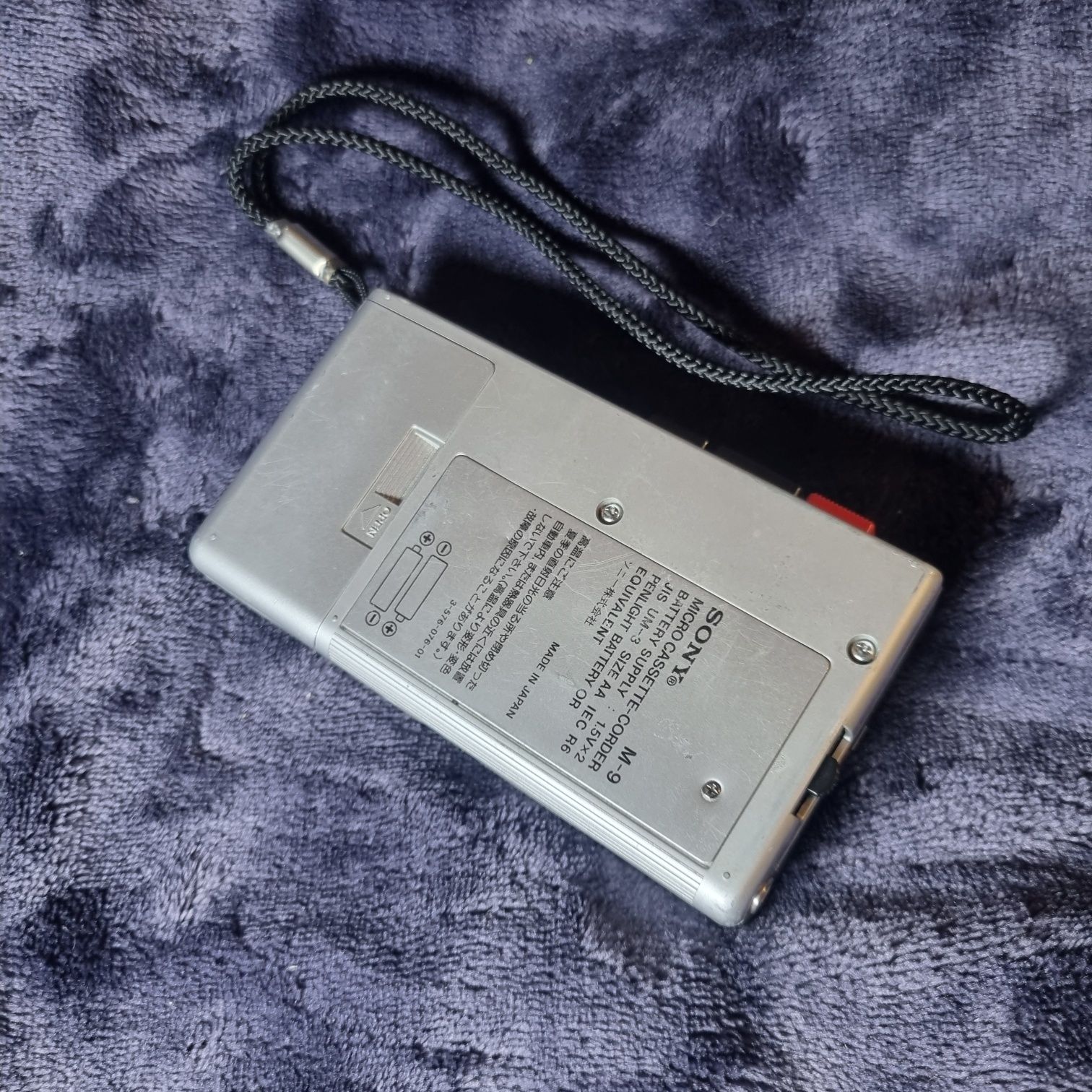 Dyktafon Sony m-9